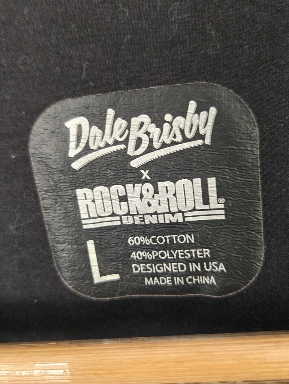 ✨ Dale Brisby x Rock & Roll Denim "Dale Yeah Pow Pow" Graphic Tee – Size Large ✨ - Picture 4 of 4